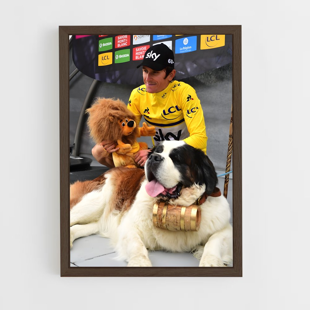 Poster Criterium de dauphine – affiche Cyclisme (vue 5)